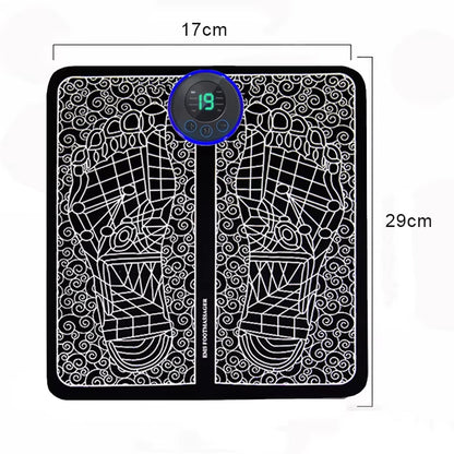 Electric Foot Massager Pad Muscle Massage Relaxation Trainer for Massage Fitness Outdoor Sport Home Family Relax