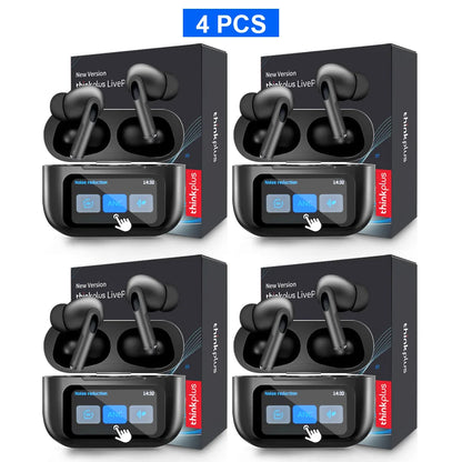 Original  Wireless Bluetooth Earphones ANC Noise Reduction Earbuds HD Mic Call Gamer Headsets LED Touch Screen Control